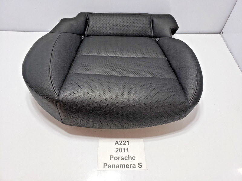 ✅ 10-16 OEM Porsche Panamera S 970 Rear Right Seat Lower Cushion Black