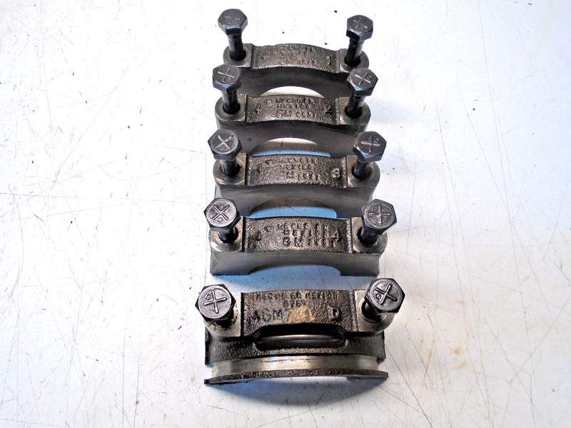 L4 OMC 3.0L Crankshaft Bearing End Caps