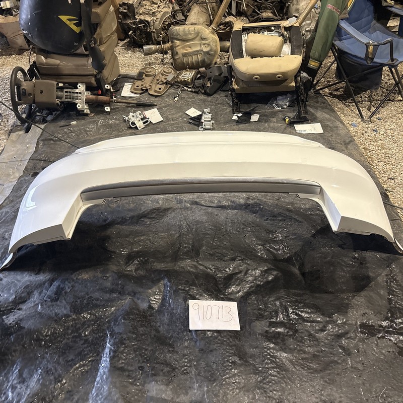 2005 - 2008 AUDI A4 S4 SEDAN B7 REAR BUMPER COVER WHITE ( Local Pickup Only!!)