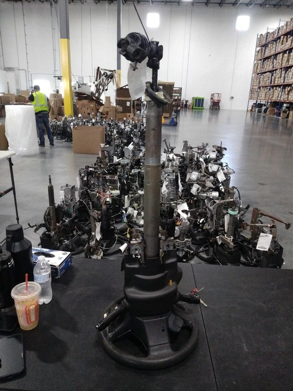 Used Steering Column fits: 2015 Subaru Forester Floor Shift conventional ignitio