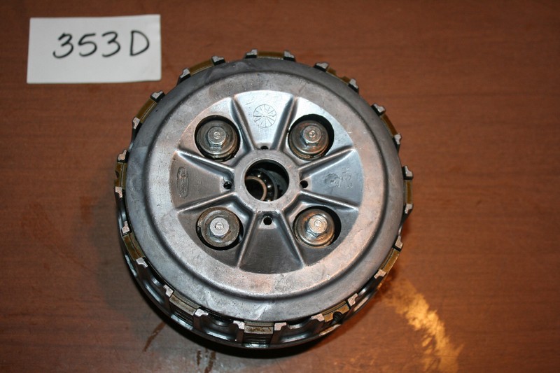 1985 Honda XR 600R Clutch Basket Plates Discs Good Shape OEM 85 A