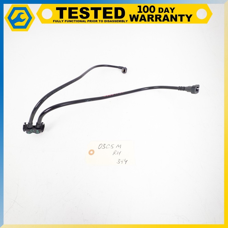 97-04 CHEVROLET CORVETTE C5 REAR RIGHT AUXILIARY FUEL FEED RETURN PIPE OEM