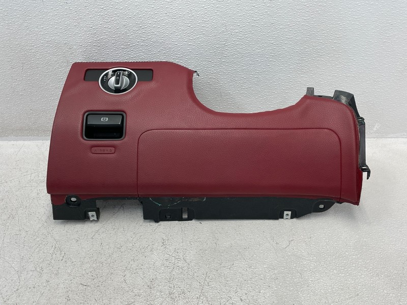 2013-2016 Mercedes SL550 R231 Left Dashboard Knee Trim Panel Cover Red 1587 OEM