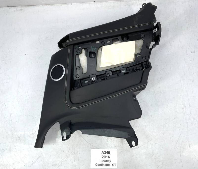 ✅ 12-17 OEM Bentley Continental GT Rear Right Quarter Panel Trim Black Leather