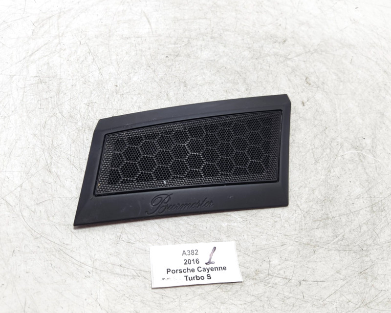 ✅ 11-18 OEM Porsche Cayenne Turbo 958 Left Driver Side Dash Speaker Trim Cover*