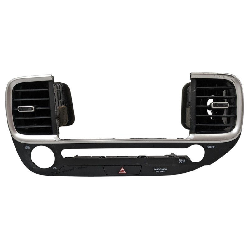20 - 24 HYUNDAI VENUE Center Dash Radio Bezel Trim w Vents 93600-K2000 OEM