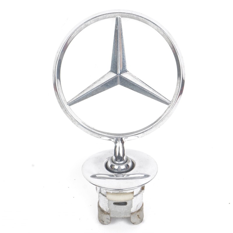2007-2013 Mercedes S550 W221 Hood Star Emblem Badge Ornament OEM