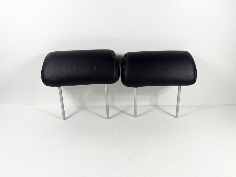 2007-2013 Tahoe Yukon Suburban Rear 3rd Row Headrests Left Right Pair Black OEM