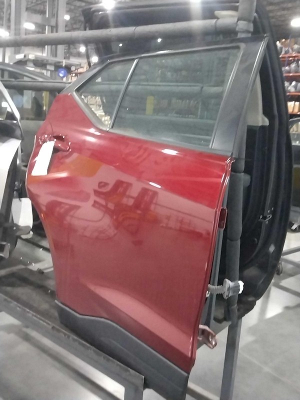 2021 Nissan Kicks Rear Right Door Red OEM 665614 71K Miles - Used