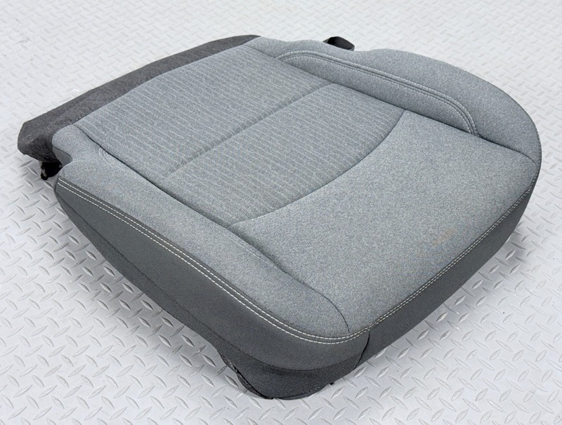 ✅ 19-24 RAM 1500 2500 3500 OEM FRONT RIGHT HEATED CLOTH SEAT LOWER CUSHION Gray