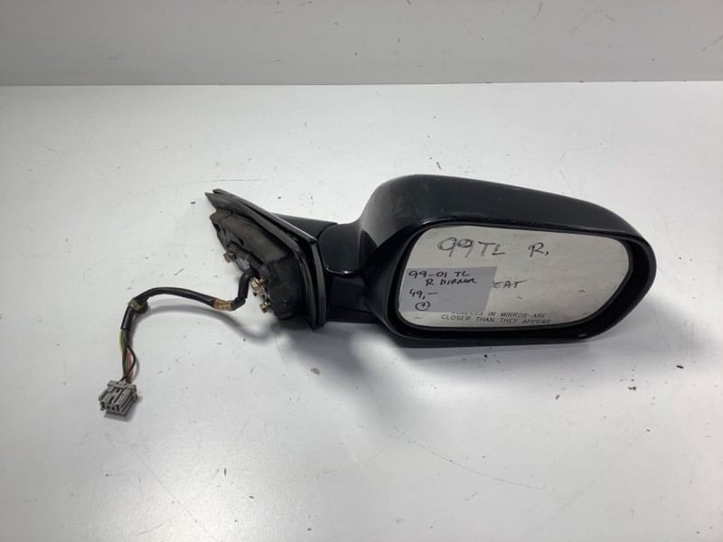 1999-2001 Acura TL Right Side Mirror Black 76200-S0K-A11ZE OEM