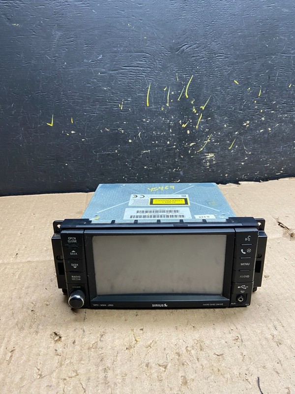 2007 2014 Jeep Dodge Chrysler Screen Display CD Player Satellite Radio y5469 DG