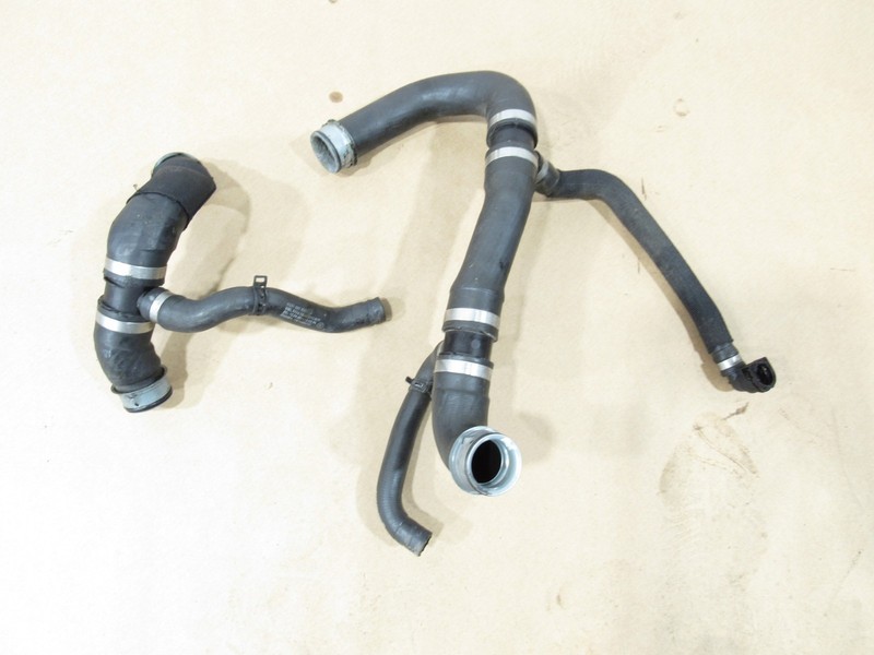 13-19 Mercedes SL550 R231 2013 Radiator Coolant Hose Pipe Line Tube Set 2 PCS ;