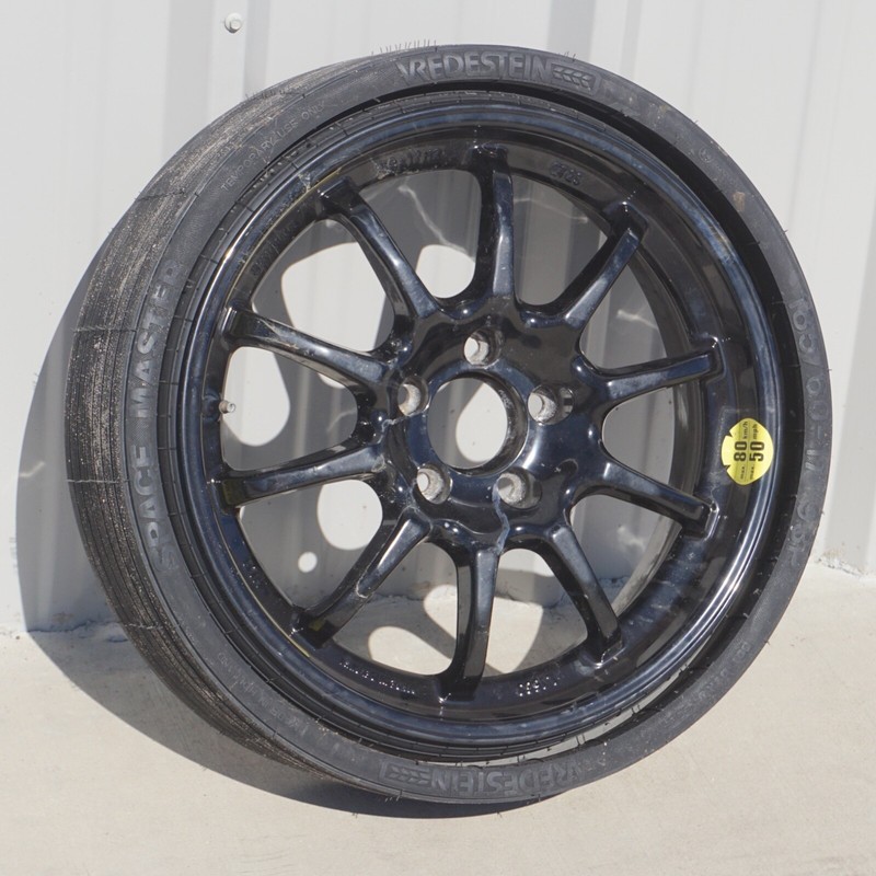 03-12 Mercedes R230 SL500 SL63 AMG Spare Tire Emergency Wheel Donut Rim 17" R17