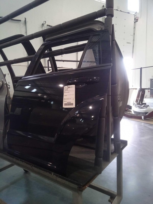 2011-2012 Dodge Caliber Rear Left Door Black Used OEM 577705 86000 Miles