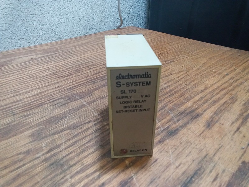 Electromatic S-System SL 170 220VAC Logic Relay