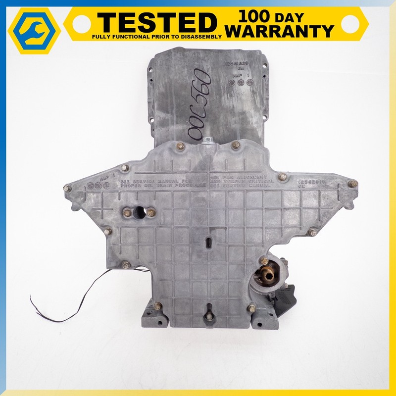 97-00 CHEVROLET CORVETTE C5 5.7L LS1 ALUMINUM BATWING OIL PAN & TRAY OEM