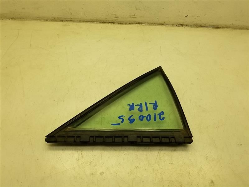 02-06 TOYOTA CAMRY PASSENGER SIDE REAR DOOR VENT GLASS