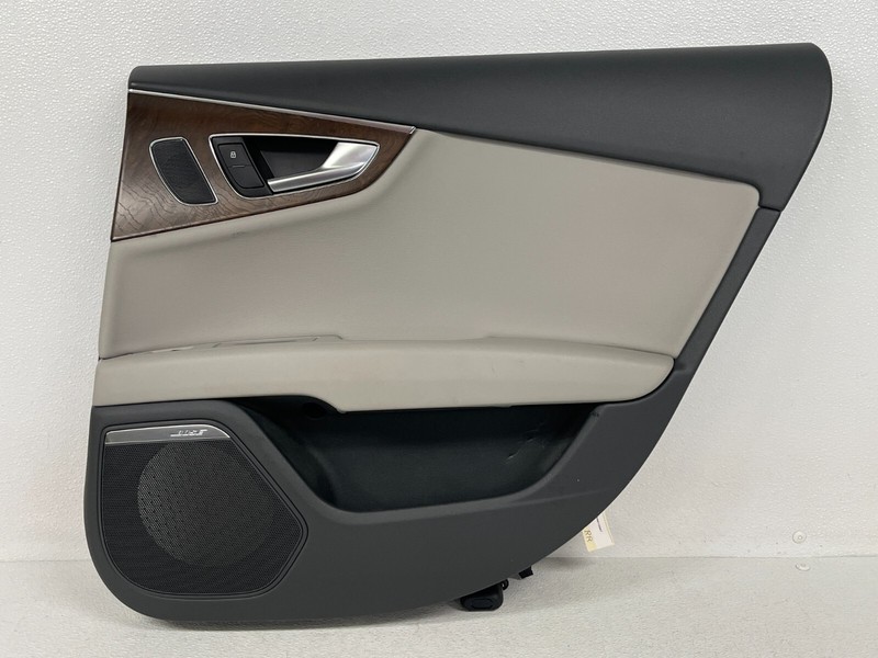⭐16-18 AUDI A7 S7 RS7 REAR RIGHT PASS SIDE INTERIOR DOOR TRIM PANEL OEM LOT2359