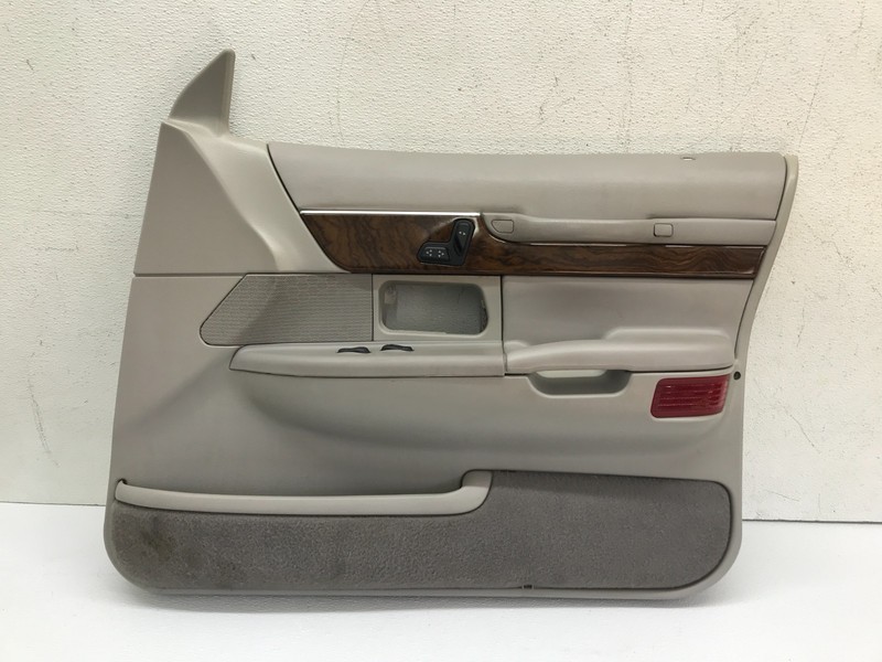 97-02 Mercury Grand Marquis Door Trim Panel Front Right Passenger Graphite Gray