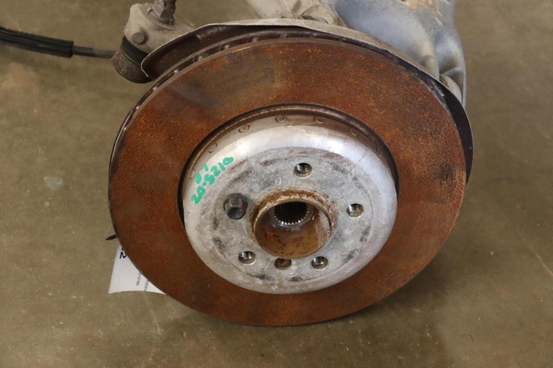 2013-2015 BMW 740LI F02 RWD REAR LEFT SPINDLE KNUCKEL HUB W/ CONTROL ARMS OEM