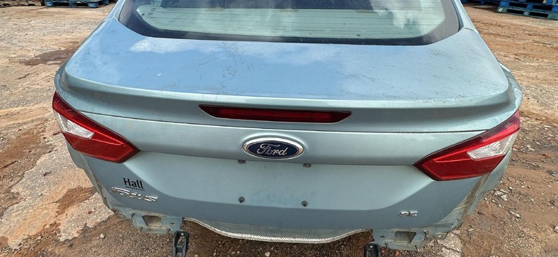 2012-2014 FORD FOCUS SEDAN REAR TAILGATE TRUNK DECK LID BLUE P9 OEM