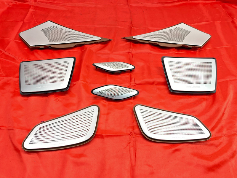 BMW F01 F06 F10 F12 F13 Bang & Olufsen Audio Speaker Grille Trim Cover Set! OEM✅