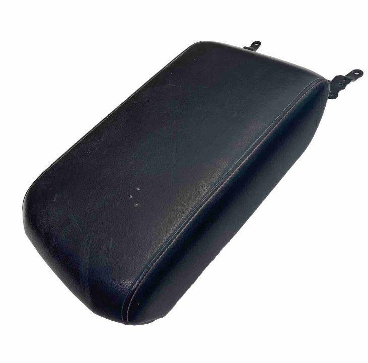 Toyota 4Runner armrest 14 23 center console black red leather OEM 5890535140C0