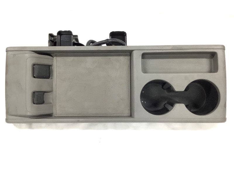 07-11 Honda CR-V Center Console Cup Holder Power Outlet AUX Input Gray OEM