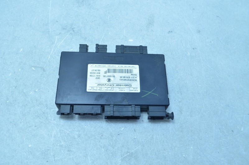 07-12 MERCEDES X164 GL CLASS FRONT LEFT DRIVER SEAT CONTROL MODULE OEM