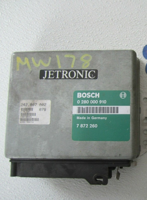 ENGINE COMPUTER ECM ECU TURBO ENGINE MOTOR 0280000910 USED for 92 93 SAAB 9000