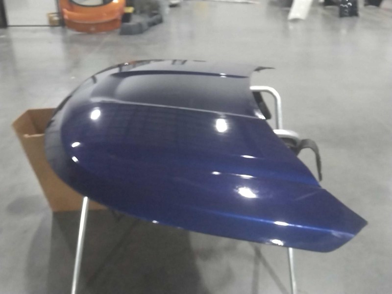 2011-2015 Ford Explorer OEM Blue Hood Panel, Used, 131K Miles, Genuine Part