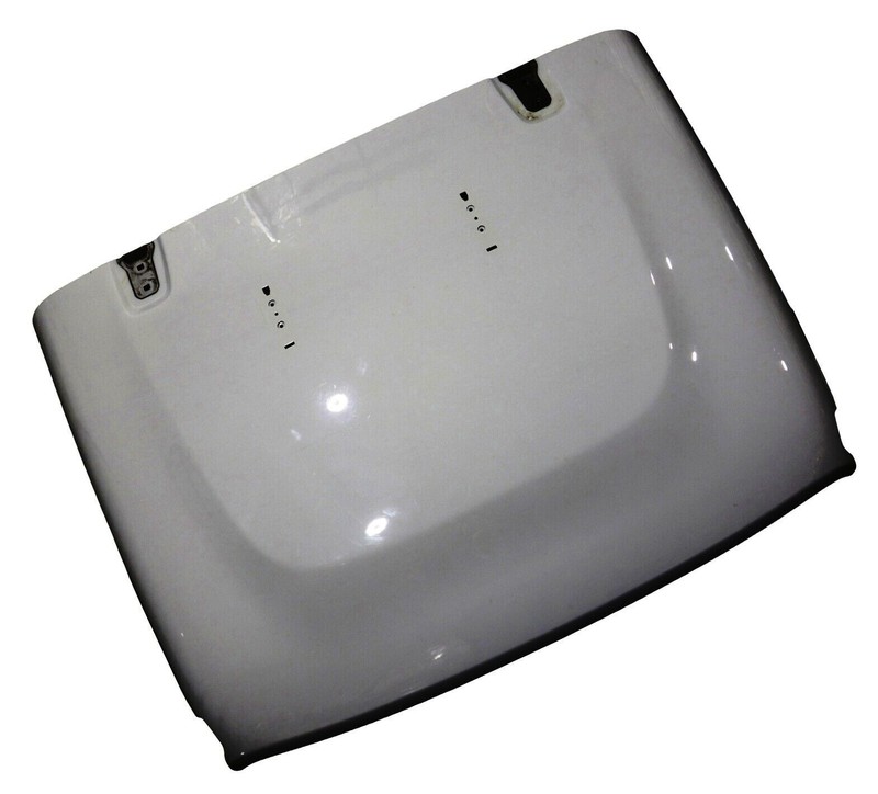 Jeep Wrangler 2018-2024 Hood White JL Stock Sahara Sport Gladiator OEM