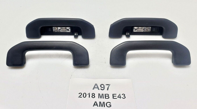 ✅17-23 OEM Mercedes W213 E43 AMG Front Rear Left Right Roof Grab Handle SET Of 4