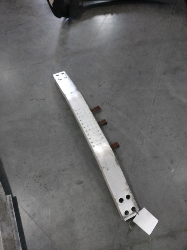 2014 INFINITI QX70 Bumper Impact Bar OEM Black Good Condition 22428