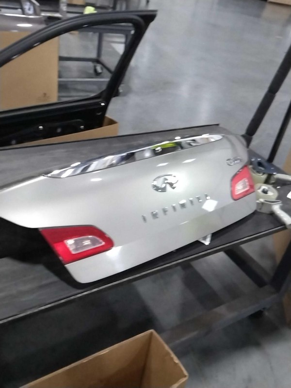 2007 INFINITI G35 Grey Deck Lid Trunk Lid OEM Used 136K Miles NJ25-16025