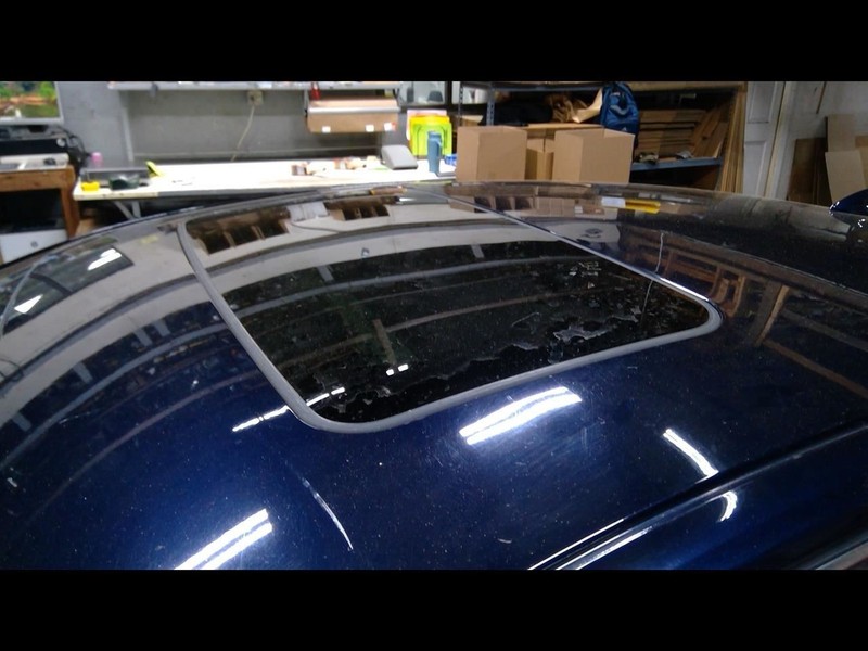 Complete Sun Roof Glass Tracks and Motor Hatchback Fits 19-20 REGAL 1552128
