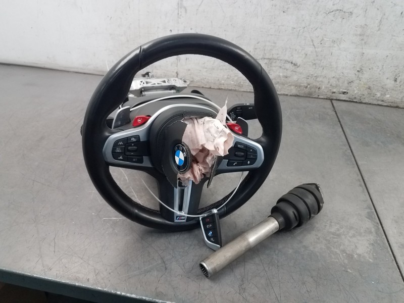 2019 BMW M5 Comp F90 Steering Wheel / Column / Paddles / Key #8437 V9