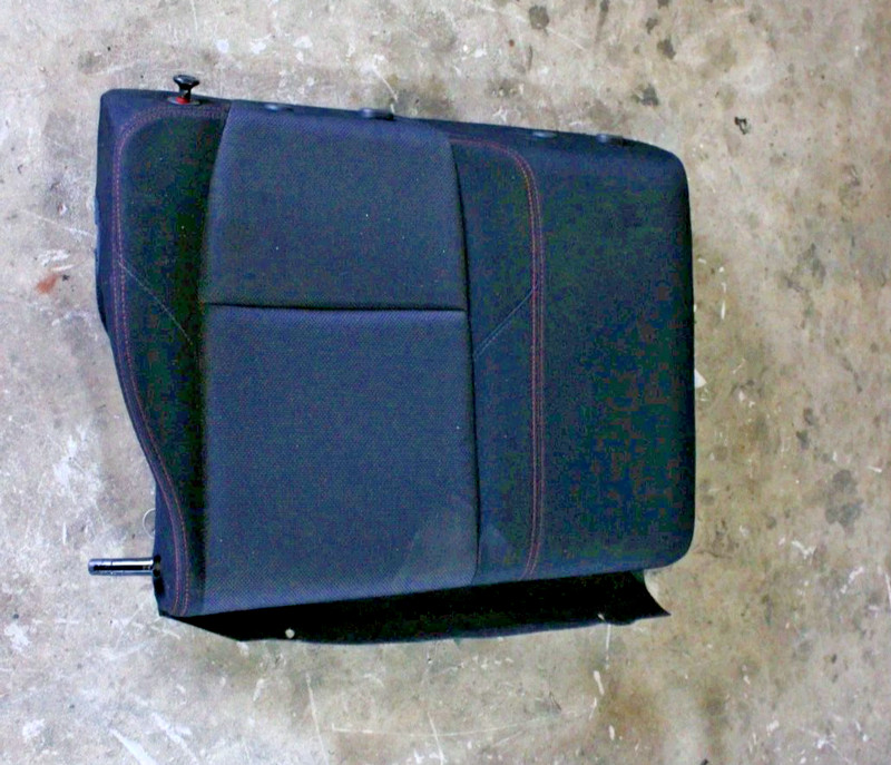 2016 Subaru WRX Rear Seat Top Upper Cushion Black Cloth 2015-2020 OEM 552480