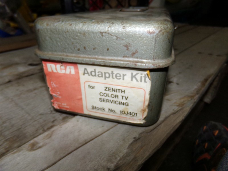 RCA Zenith Vintage TV Repair Kit Case 10J401 *FREE SHIPPING*