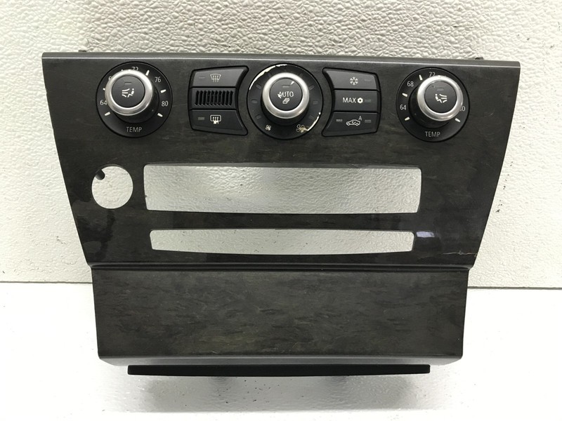 2006-2010 BMW 650i DASH AC CLIMATE CONTROL BEZEL OEM 9177719