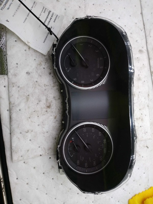 2019 INFINITI Q50 Speedometer Gauge Black OEM 248106HH0E 87K Miles