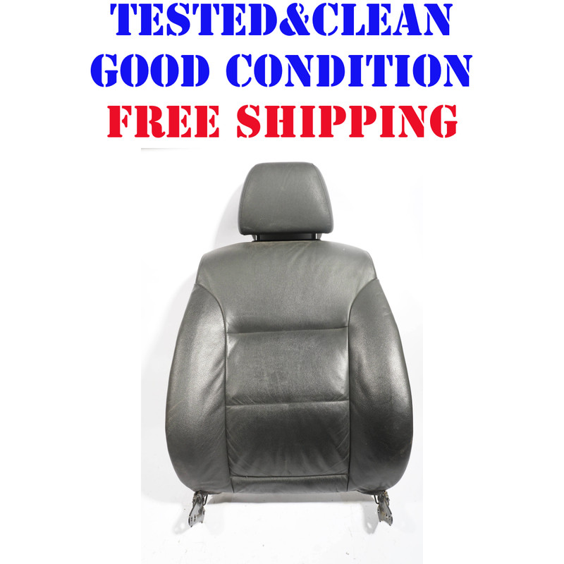 04-07 BMW 545i 530i 525i E60 FRONT LEFT DRIVER SEAT BACK BACKREST W/HEADREST OEM