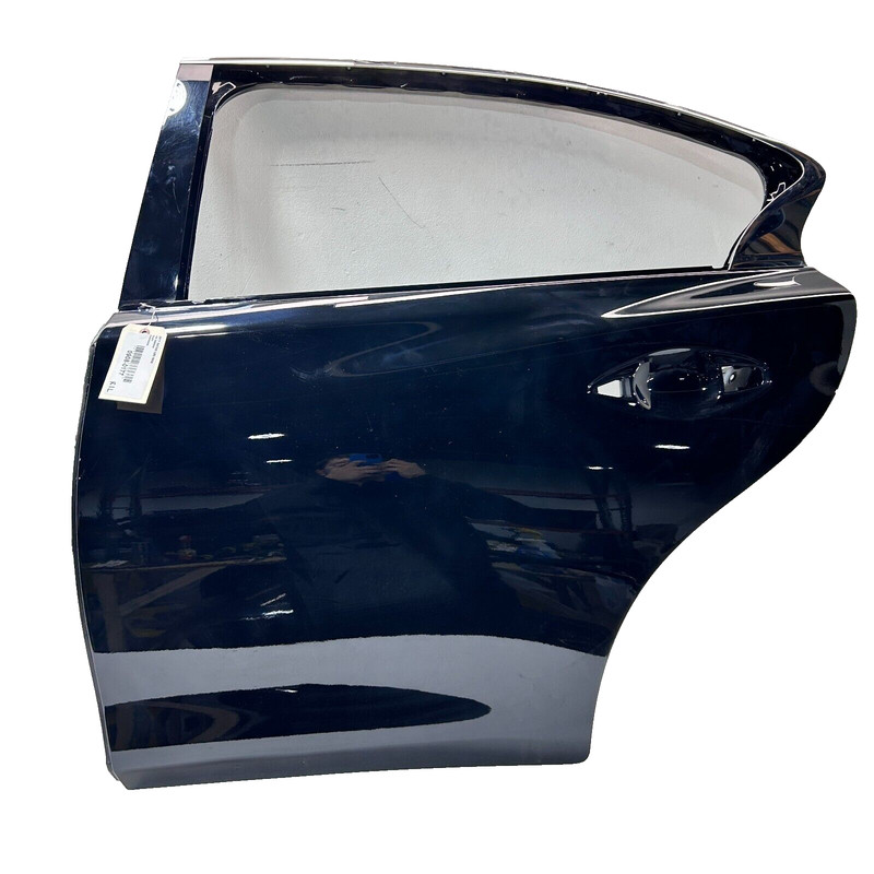 INFINITI Q50 2014-2020 REAR LEFT DRIVER SIDE DOOR SHELL PANEL BLACK OEM = KH3 =