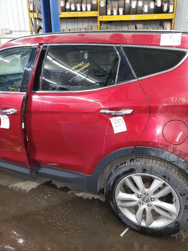 Driver Rear Side Door Electric Privacy Tint Glass Fits 13-18 SANTA FE 293728