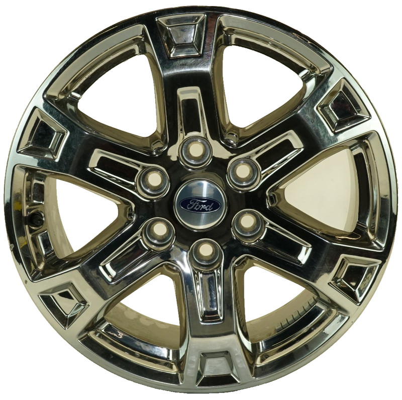 🔅WHEEL. RIM. 18 X 7.5" CHROME FORD F-150 ML341007EB