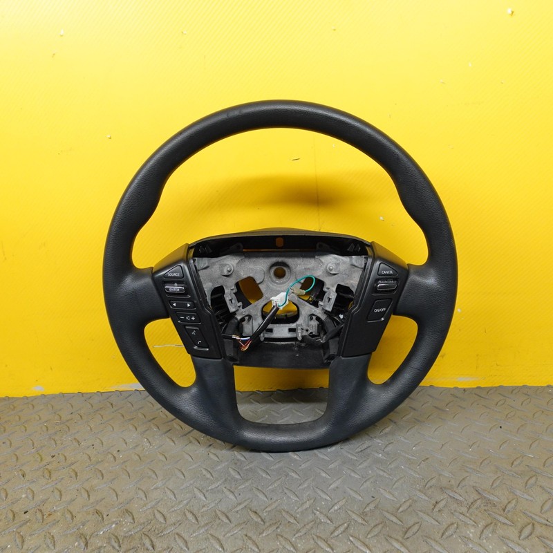 2022-2024 NISSAN FRONTIER STEERING WHEEL W/ CONTROL SWITCHES OEM 48430-9BU7A