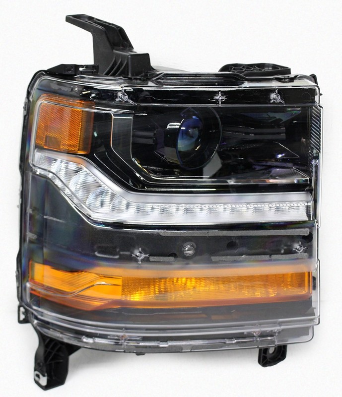 OEM Right Passenger Side Headlamp HID w/LED accents For Chevy Silverado 84388724