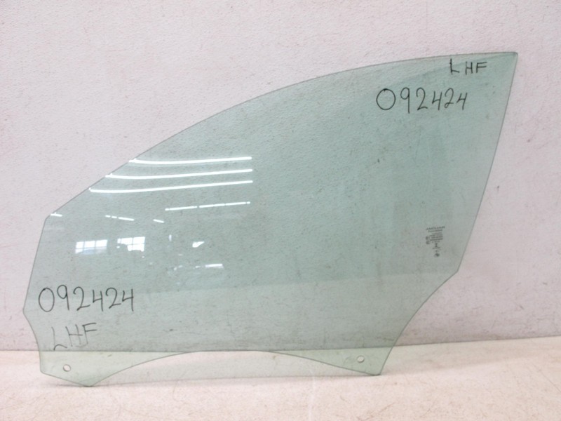 09-15 JAGUAR X250 XF XFR XFR-S SEDAN DOOR GLASS WINDOW FRONT LEFT OEM 092424
