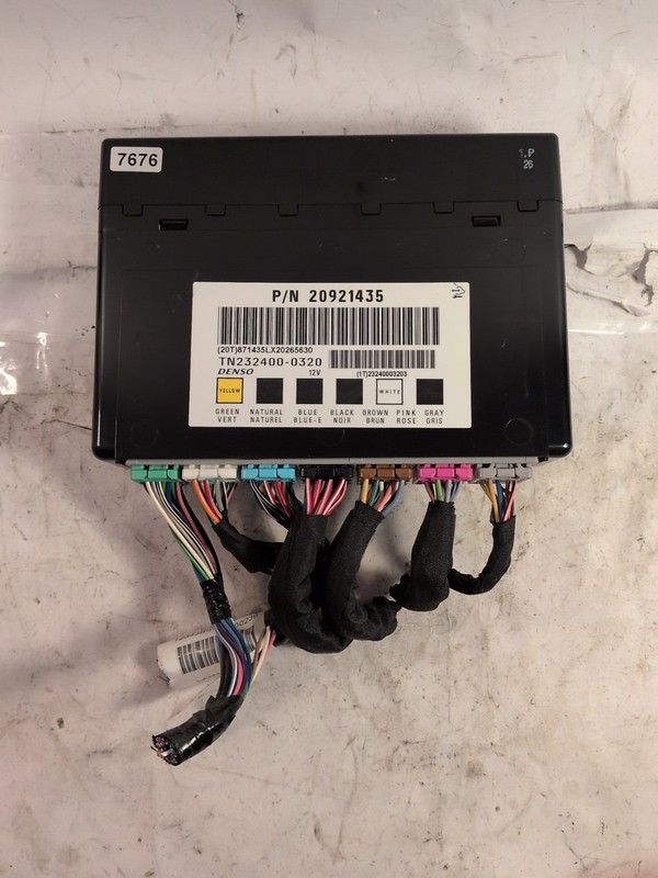 2012 Chevy Traverse Body Control Module BCM BCU Computer 20921435 OEM